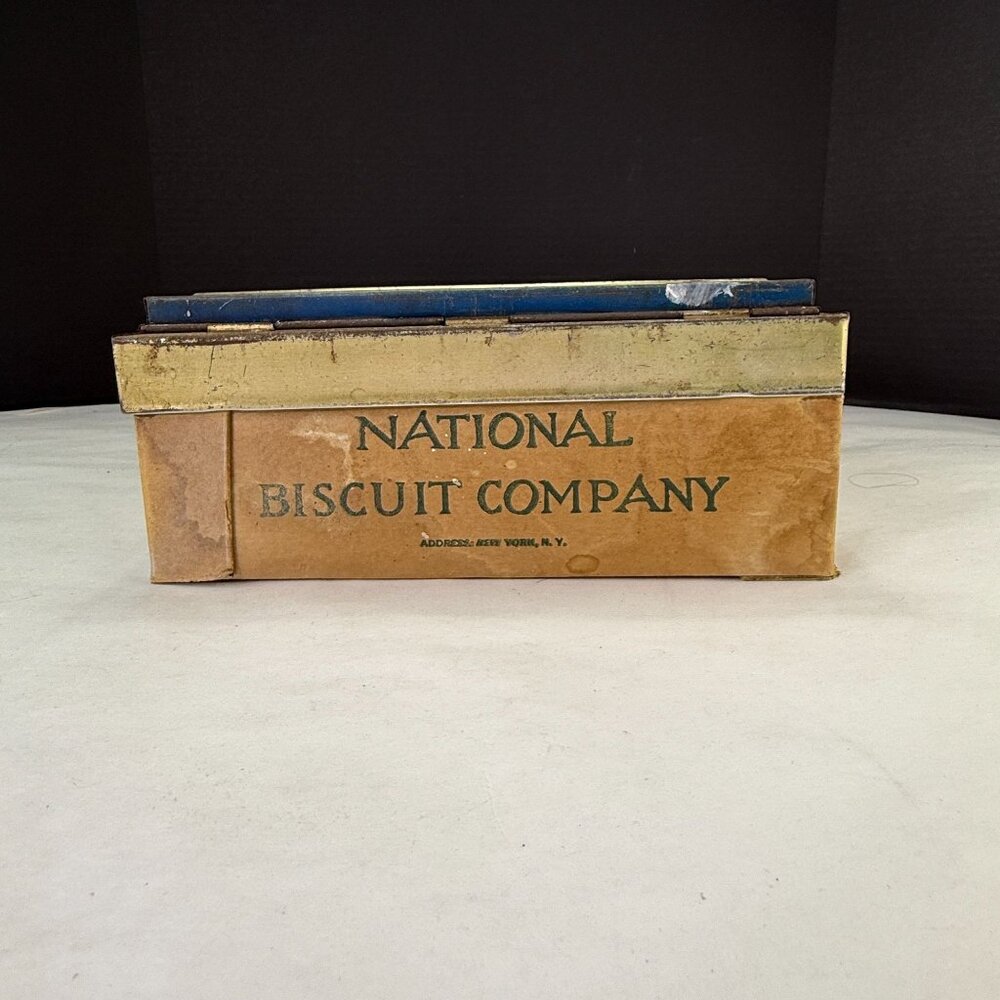Vintage National Biscuit Company Nabisco Display Box With Glass Lid - Picture 8 of 16
